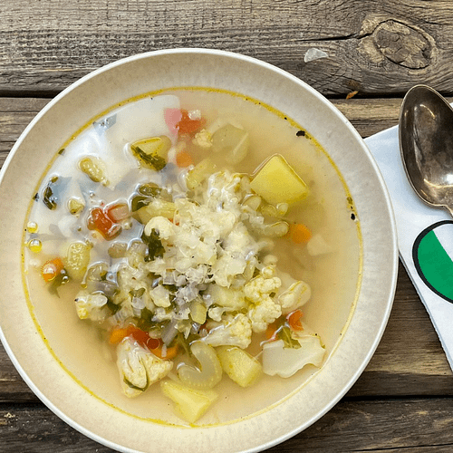 Minestrone di Verdure, Gemüsesuppe 2 Minestrone di Verdure